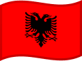 Drapeau Albanie