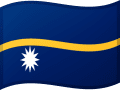 Drapeau Nauru