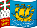 Drapeau Saint-Pierre et Miquelon