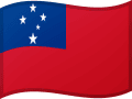Drapeau Samoa