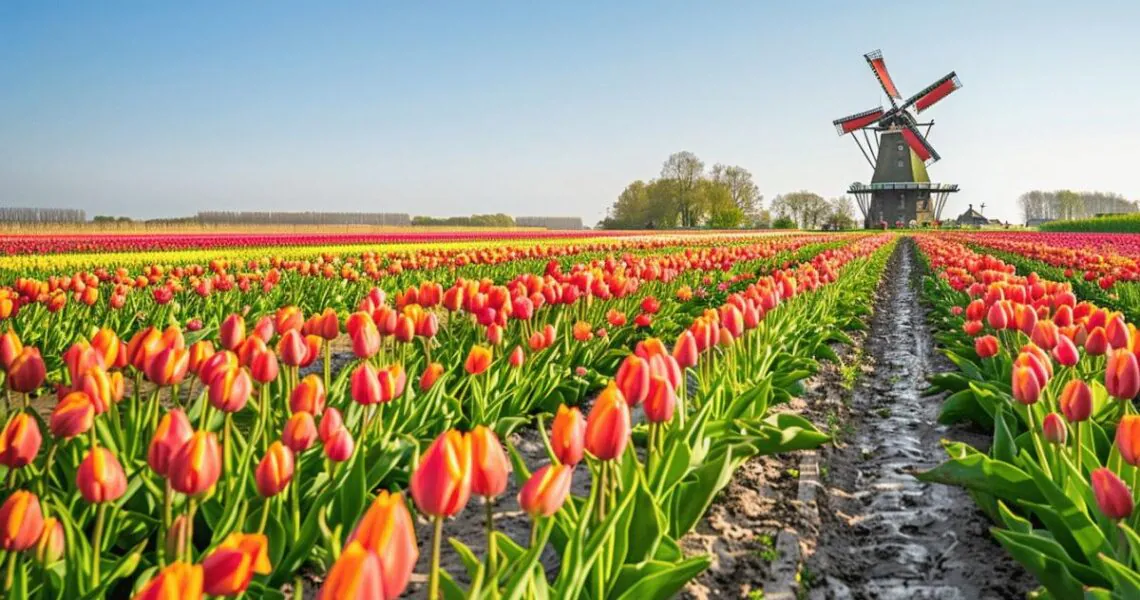 Voyage Hollande Tulipes 2024 : Une expérience unique au cœur des champs fleuris 🌷