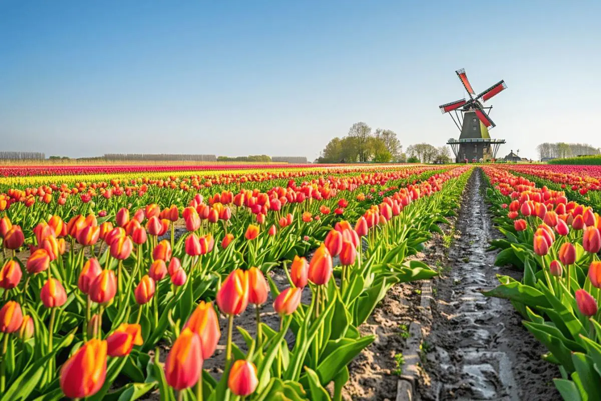Voyage Hollande Tulipes 2024 : Une expérience unique au cœur des champs fleuris 🌷