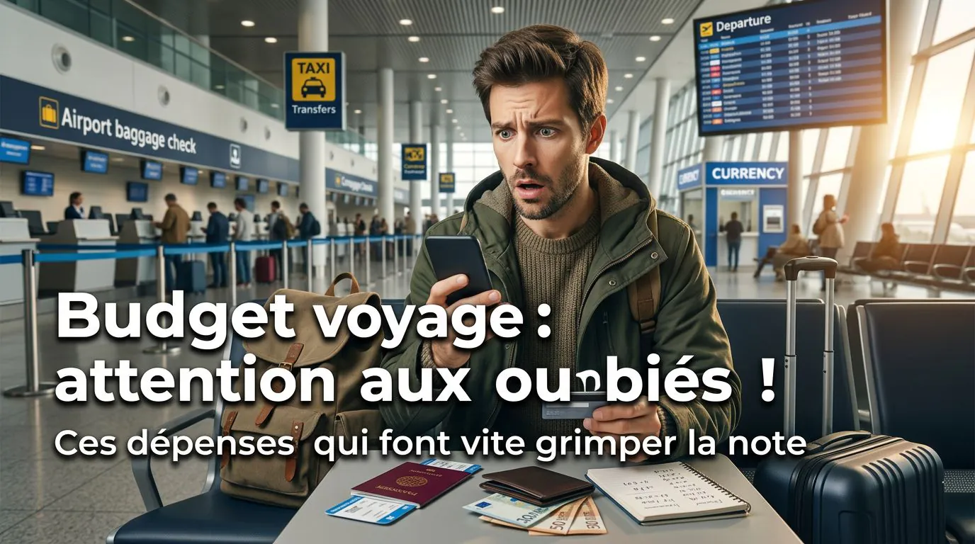 Budget voyage : 10 dépenses souvent oubliées avant de partir